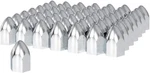 United Pacific 10047CB Wheel Lug Nut Cover Set, 1-1/2" X 2-3/4", Chrome, Plastic. Fixed Price $112.95.