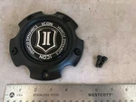 Icon Vehicle Dynamics Wheels Matte Black Rim Hub Cover Center Cap RW-5139. Fixed Price $37.50.