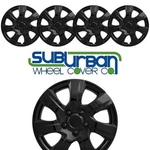 16" Gloss Black Toyota Camry Style Hubcaps # 445-16BLK Metal Clips New SET/4. Fixed Price $64.99.