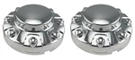 New Chrome 17" Steel Wheel Front Center Caps For 2019-2021 Ram 3500 Dually. Fixed Price $99.95.