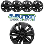 2017-2024 Mitsubishi Mirage Es Style # 495-14BLK 14" Gloss Black Hubcaps SET/4. Fixed Price $79.99.