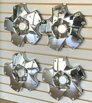 New Set Chrome Center Hub Caps That Fit 2006-2010 Lexus SC430 18" Alloy Wheel. Fixed Price $174.95.