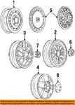 Gm Oem 85-89 Electra,lesabre Wheels-wheel Cover 25537484. Fixed Price $230.15.