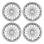 Set Of 4 Hub Caps Trim Covers Inch Fit R15 Tire+steel Wheels Silver. Fixed Price $42.99.