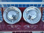 1958 Chevy Chevrolet Corvette Impala Bel-air 14" Hubcaps (2) Oem Gm Wheel Covers. Fixed Price $119.99.