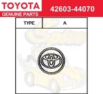 4260344070 Toyota Genuine Ornament Sub-assy, Wheel Hub 42603-44070. Fixed Price $27.96.