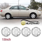 15-INCH Hubcaps Compatible With 2005 2006 2007 2008 Toyota Corolla Steel Wheels. Fixed Price $48.99.