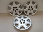 Chrysler Pt Cruiser 2001-2002 7 Spoke 15" Wheel Covers Hub Caps Silver Set Of 3. Fixed Price $83.66.