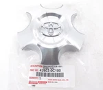 Genuine Toyota Sequoia Platinum Wheel Center Cap Chrome 42603-0C100 2008-22. Fixed Price $48.85.