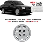 Oem 1999 2000 2001 Hyundai Sonata 14" Hubcap Wheel Cover Silver 52960-38700. Fixed Price $30.00.