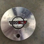 88-89 Corvette C4 All Aluminum Wheel Center Cap With Emblem Oem. Fixed Price $99.00.
