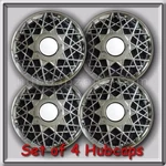 4 16" 1998-2002 Mercury Grand Marquis Hubcaps, Wheel Covers Chrome Mesh. Fixed Price $140.00.