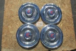 1961-62, 1965-66 Rambler American, Classic 15" Wheel Covers, Hubcaps, Set Of 4. Fixed Price $89.95.