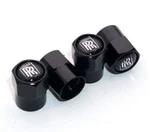 4X Hex Fit Rolls Royce Car Wheels Tire Air Valve Caps Stem Dust Cover Decor Blk. Fixed Price $9.99.