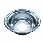 United Pacific 20355 Wheel Cover 22.5" Od, Stainless, Rear, Vent Hole, Hub Pil. Fixed Price $263.37.