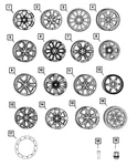 Genuine Mopar Trim Ring 68498414AA. Fixed Price $377.30.