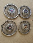 1990-1993 Oldsmobile Cierra 14" Wire Hubcap / Wheel Cover Set Of. Fixed Price $170.00.