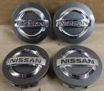 Oem Used Set Nissan Medium Grey Center Caps 40342ZM70B 403429N040 40342JF00A. Fixed Price $39.95.