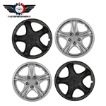 4PCS 14" Inch Wheel Hub Caps Silver Snap On For R14 Tire & Rim Covers Kit. Fixed Price $35.65.