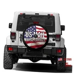 Foruidea Us Mail Rural Carrier Spare Tire Cover With Backup Camera Hole Wheel. Fixed Price $41.84.