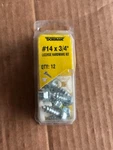 Dorman 785-101 License Plate Hardware Kit #14 X 3/4" SCREWS/4 Retainers Nos. Fixed Price $8.00.