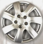 Kt Four Abs Plastic Silver Colored Hubcaps - 16 Inch Diameter. Fixed Price $34.46.