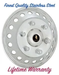 16" Mercedes Benz Sprinter Stainless Steel Wheel Rim Simulator Hubcap Cover. Fixed Price $133.42.