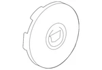 Genuine Gm Button Style Center Cap With Crest And Wreath Logo 09599024. Fixed Price $51.62.