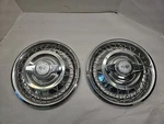 1962 63 Chevrolet 14" Chrome Wire Spoke Wheel Cover Spinner Hubcap Impala Gm. Fixed Price $85.50.