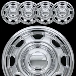 4 Chrome 2010-2025 Ford F150 Xl 17" Wheel Skins Hub Caps 8 Slot Steel Rim Covers. Fixed Price $89.99.