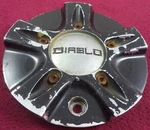 Diablo Wheels Black / Chrome Custom Center Cap # NCD0003 MCD0867YA02 (1). Fixed Price $49.99.