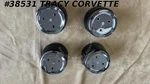 1976-1979 Corvette Aluminum Wheel Black Center Caps 2NDS 371680 No Emblems Qty 4. Fixed Price $59.00.