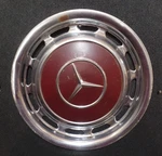 Mercedes 250/280/300/380/450/500/600 Hubcap Wheel Cover 1965-1985 14" B107. Fixed Price $30.00.