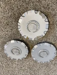 X3 Cadillac Srx Wheel Center Hubcap 9594176 Cover Rim Silver 2005-2007 Gm. Fixed Price $79.99.