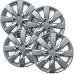 Set Of 4 Hubcaps 16" Silver Hub-caps Wheel Covers For 2009 2019 Toyota Corolla. Fixed Price $66.95.