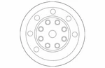 Genuine Ford 1999-2006 Wheel Covers 16" (single Rear Only) F81Z-1A115-BA. Fixed Price $221.39.