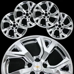 4 Fit 2018-2021 Equinox 18" Chrome Wheel Skins Hub Caps Full Covers Aluminum Rim. Fixed Price $99.99.