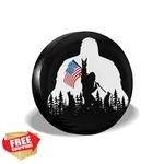 Cozipink Bigfoot Flag Spare Tire Cover Universal Fit Rv Suv Camper. Fixed Price $34.99.