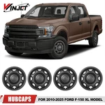 For 2010-2026 F-150 Xl 17" Black Wheel Skin Hub Caps Snap-on Steel Covers. Fixed Price $76.99.