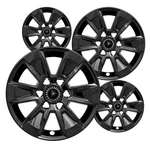 Impostor Gloss Black Wheel Skins 17 Inch Set Of 4 For Chevy Silverado Gmc Sierra. Fixed Price $113.95.