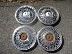 Factory 1981 1989 Dodge Diplomat 15 Inch Wire Spoke Hubcaps Wheel Covers Beat. Fixed Price $52.80.