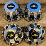 New 4PC. 2011-2024 Silverado 3500 17" Dually Wheel Center Cap Hub. Fixed Price $199.99.