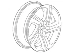 Genuine Gm Wheel Split-spoke 23419545. Fixed Price $364.72.