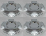 (4) 2007-2017 Fits Toyota Tundra Sequoia Chrome Wheel Rim Center Caps 99-0714. Fixed Price $59.95.
