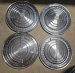 Set Of 4 Cadillac Hub Caps 1960S Vintage Rat Rod. Fixed Price $152.00.