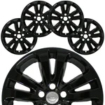 4 Fits Chrysler 200 2015-2017 Gloss Black 17" Wheel Skins Rim Covers Hub Caps. Fixed Price $79.99.