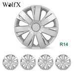 14" 4PCS Wheel Covers Full Rim Snap On Hub Caps For R14 Mitsubishi Mirage Lancer. Fixed Price $38.99.