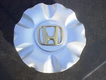 Honda Wheel Center Cap Silver Finish Gold Logo SDB-2. Fixed Price $12.95.
