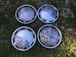 One Genuine Plymouth Reliant Dodge Aries K-car Hubcap Wheel Cover 13" 1981 1983. Fixed Price $12.00.