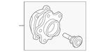 Genuine Bmw Hub Assembly 33-40-6-899-174. Fixed Price $306.17.